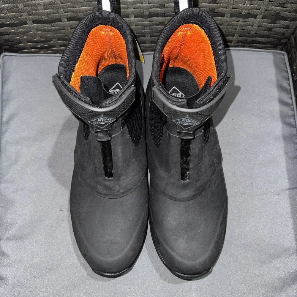 Muck Boot Men's Apex Mid-Zip Boots Black Size 14 NEW‎ Retail $165